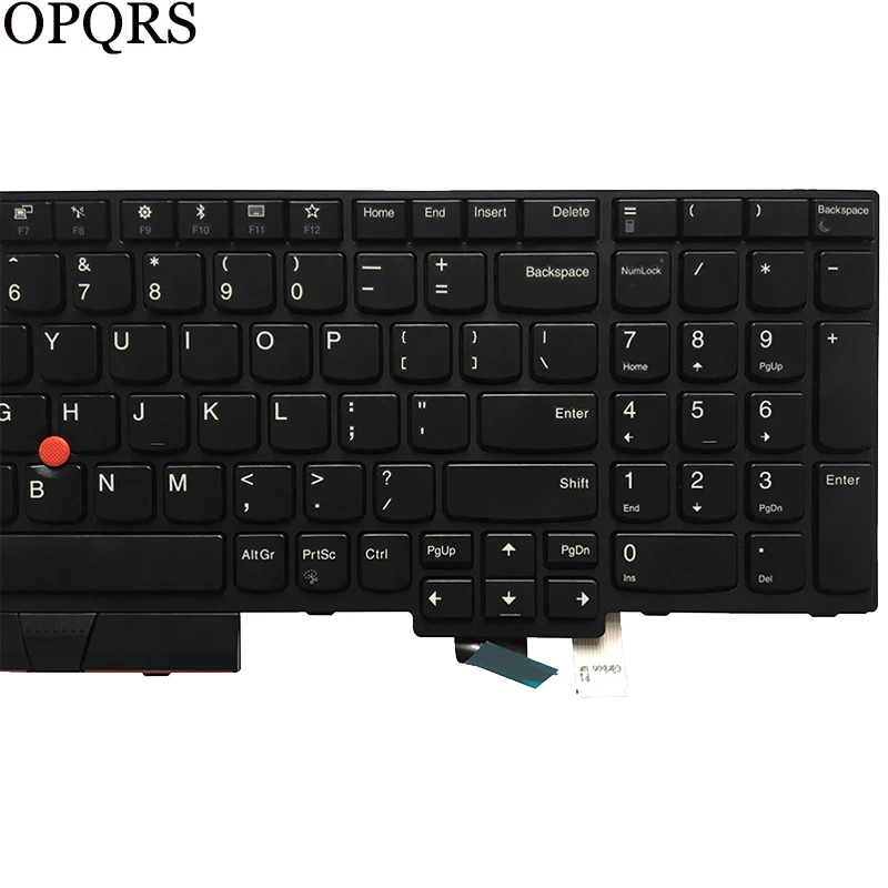 

NEW US laptop keyboard for Lenovo Thinkpad T570 P51S T580 P52S 01ER530 SN20M07877 US keyboard NO-backlight