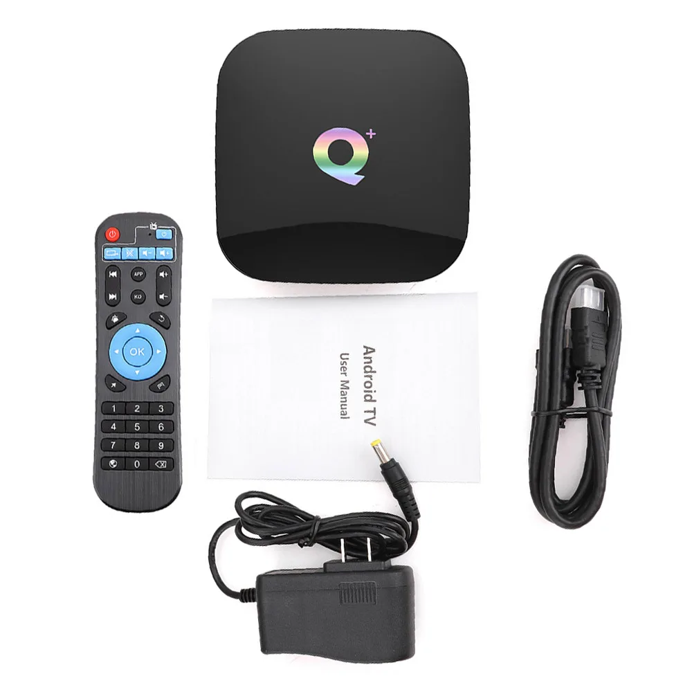 Procaja Q plus Q+ Allwinner H6 6K Qplus Android TV Box 9.0 4GB RAM 32GB/64GB QuadCore USB3.0 Playstore Youtube Wifi Set Top | Электроника