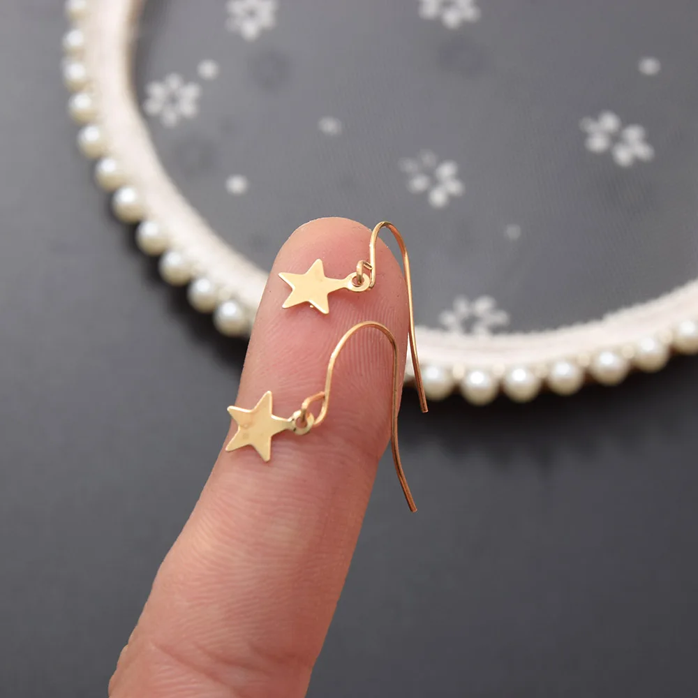 Европейские минималистичные простые серьги с изображением дикой геометрической