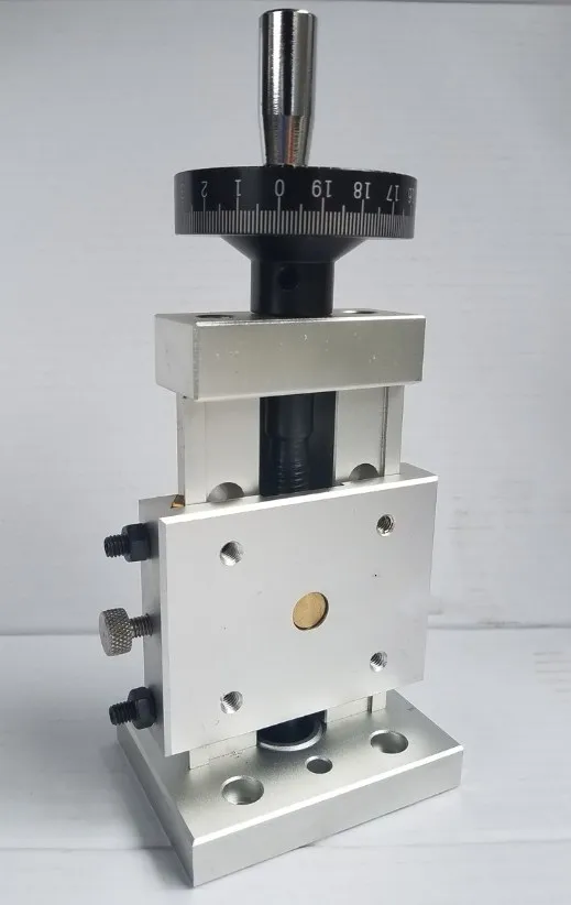 Платформа по оси Z для точного вертикального раздвижного стола рабочий стол паз