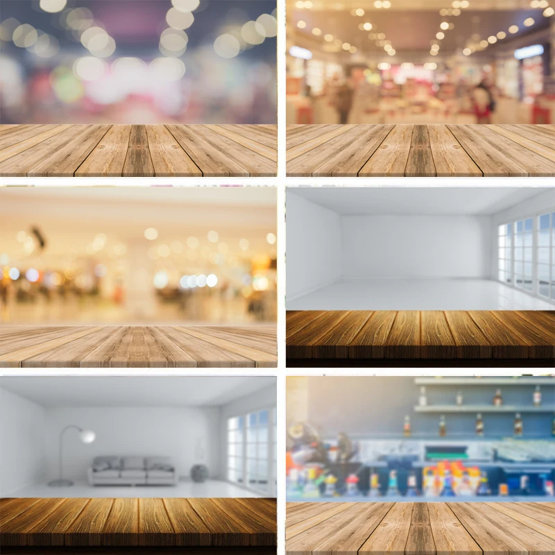 Фон Nitree для фотостудии с изображением древесины в помещении узором HD виниловый