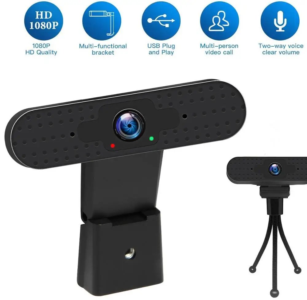 Веб камера COFORCARE 1080P USB HD для ПК с двойным микрофоном|Камеры видеонаблюдения| |