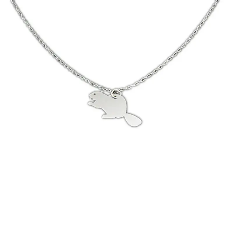 

100pcs/lot Beaver Necklace Beaver Jewelry Beaver Gift