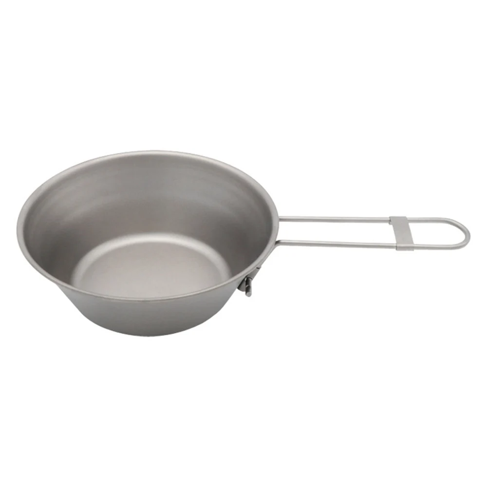 

Уличная титановая миска для питомцев со складной ручкой, миска для питомцев, портативная миска для питомцев для контроля бактерий, уход за з...