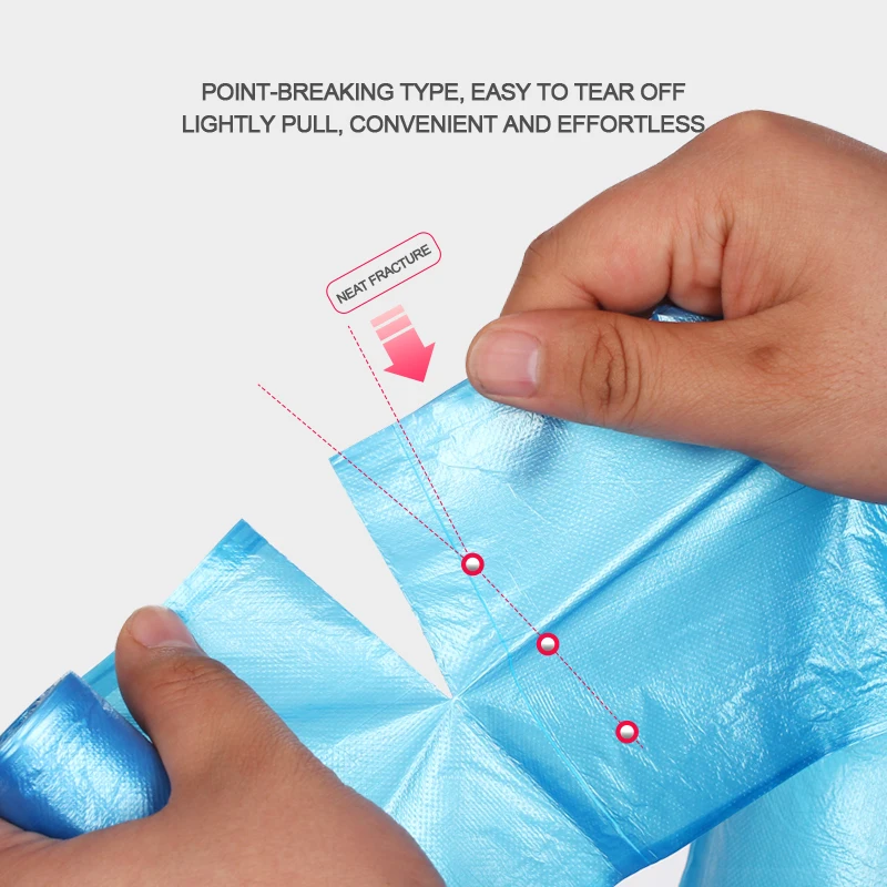 

100pcs/5 Roll Thicken Desktop Small Garbage Bags Household Car Mini Disposable Plastic Rubbish Bags Trash Bag