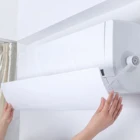 Ветровой дефлектор для кондиционера ветрового стекла, защита от прямого холодного сдува, подметание вверх и вниз, капот для кондиционера, товары для дома