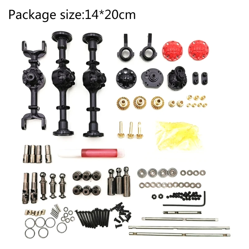 

RC Car Parts DIY Upgrade Assemble Accessories Kit for WPL 1/16 RC Model Car