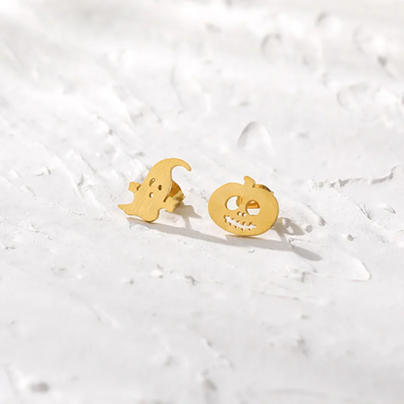 Хэллоуин пасхальные серьги Тыква новые детские для девочек подарок