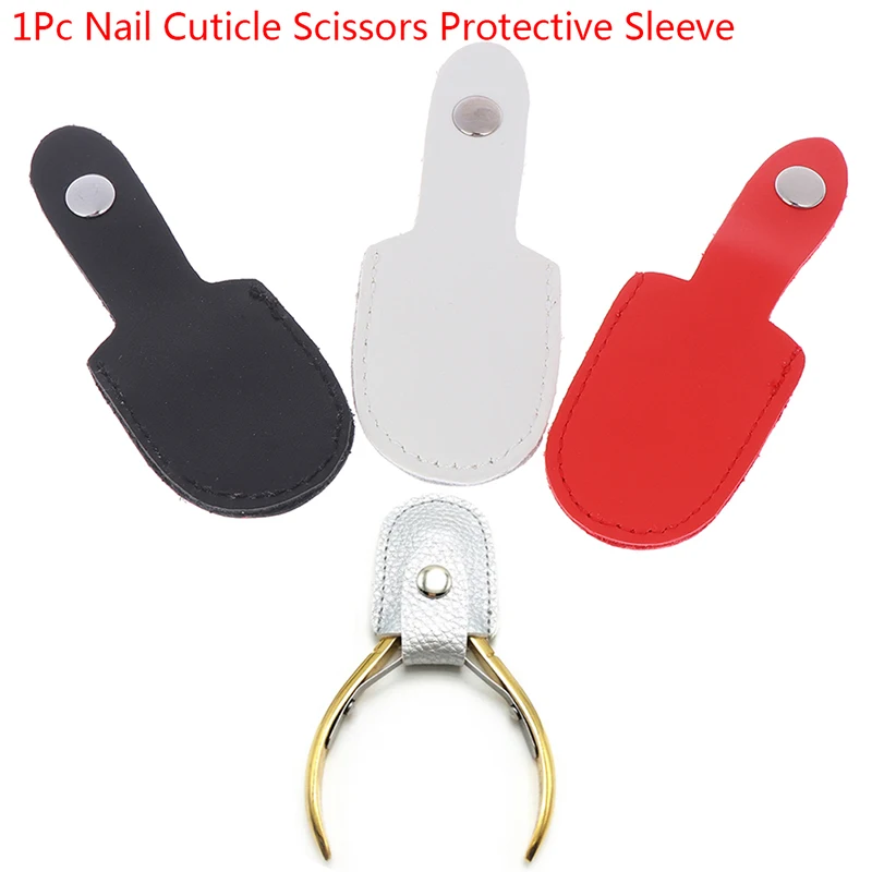 1 шт. кусачки защитный рукав для ногтей кутикулы ножницы Маникюр Педикюр