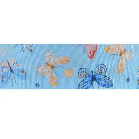 25 мм 5 ярдов лента для упаковки подарков С Рисунком бабочки галстука-бабочки