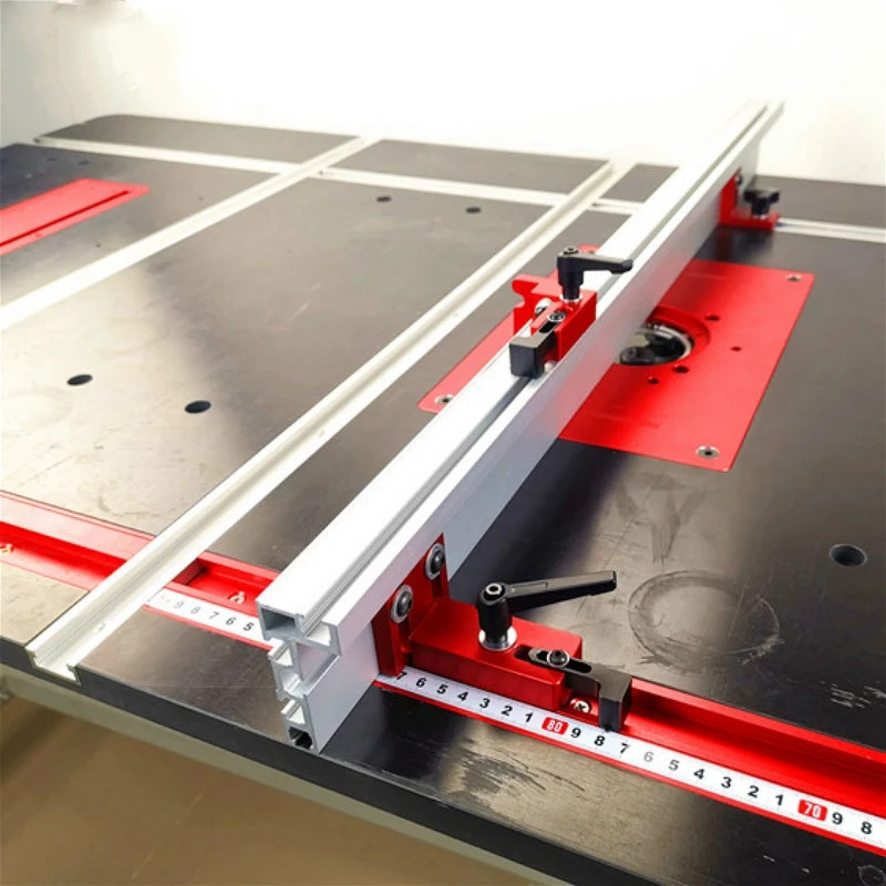 

GTBL Woodworking T Slot Miter Track Stop Locator Sliding Brackets Woodworking Rail Retainer Chute Backing Connector For 45 T-Tra