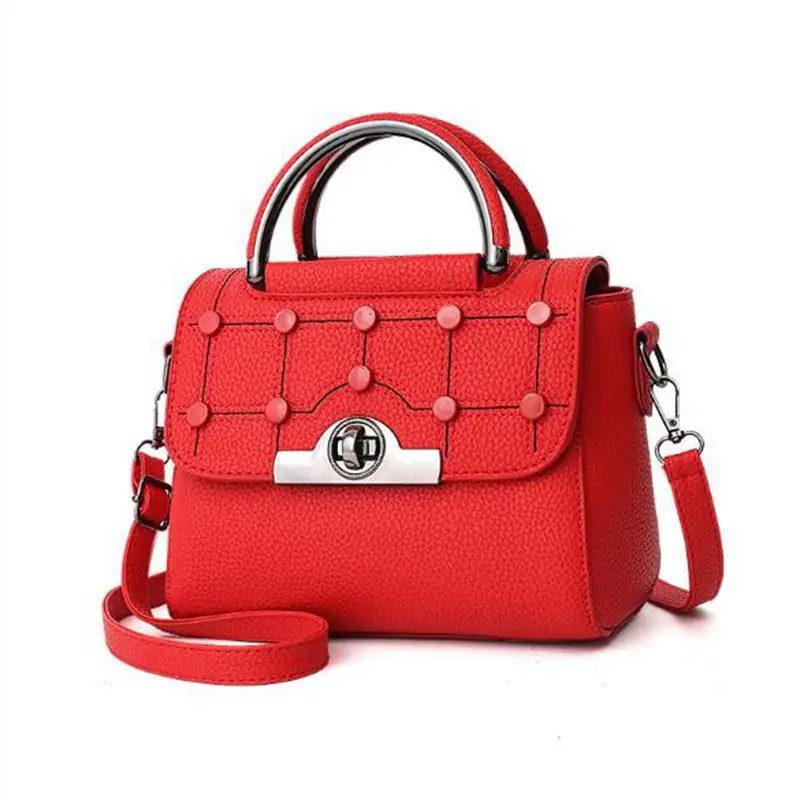 

Women Bag Vintage Casual Tote Top-Handle Women Messenger Bags Shoulder student Handbag Purse Wallet Leather 2020 New