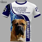 Новинка, популярная футболка CLOOCL с 3D-принтом бульмастифа, мужская и женская модная уличная одежда в стиле Харадзюку, футболка в стиле хип-хоп, Прямая поставка