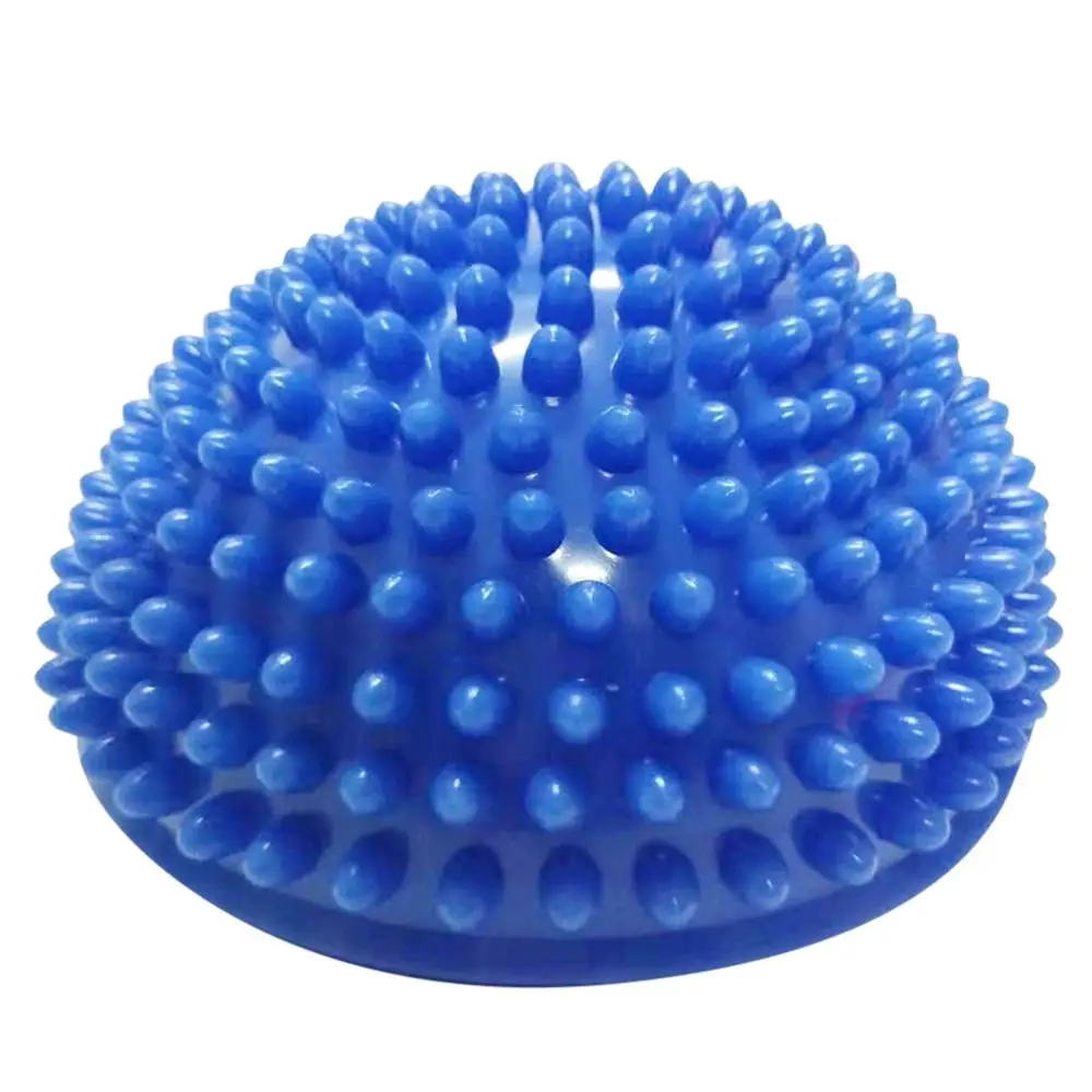 

Yoga Ball PVC Inflatable Yoga Balancing Massage Ball Semicircle Tactile Exercise Trainer Stabilizer Pilates Fitness Bosu Ball f3
