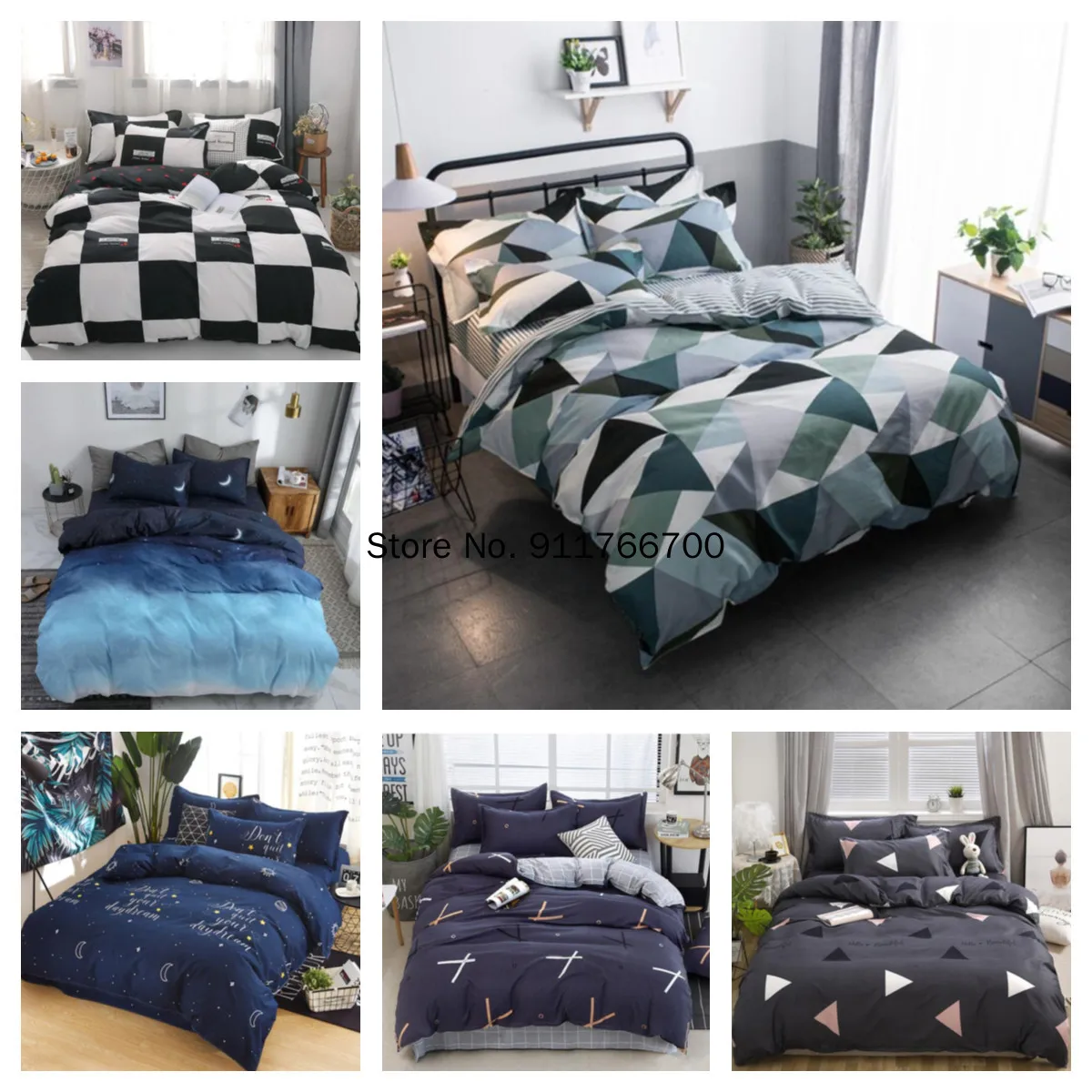 Черно белые простыни и наволочки в клетку с сердечками для взрослых детей