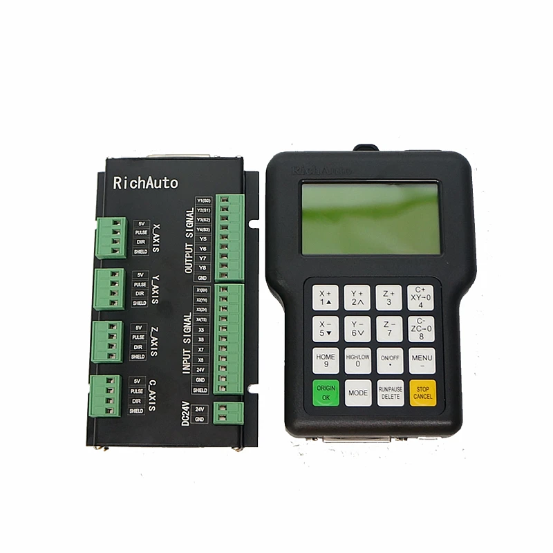 DIY 4 оси RichAuto DSP A18 axis CNC Управление A18s A18e USB подъёмный механизм движения Системы