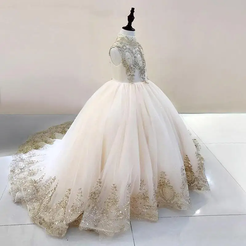 Платье принцессы с длинным шлейфом роскошное благородное вечернее платье