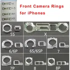 Пластиковый кронштейн для передней камеры 100 шт.лот, кольцевой датчик света, наклейки для iPhone X, XS, MAX, XR, 8Plus, 7, 7plus, 6, 6p, 5