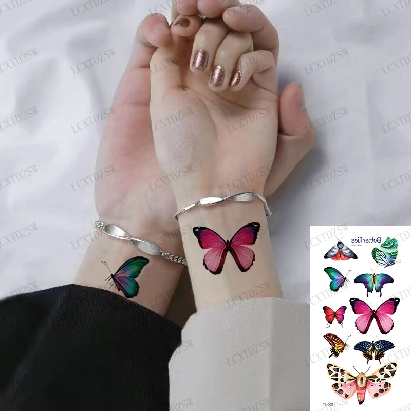 

Temporary Tattoos Stickers Fox Tattoo Translation To Body Art Arm Fashion Flower Fake Tattoos Decal Back Tattoo For Women Men