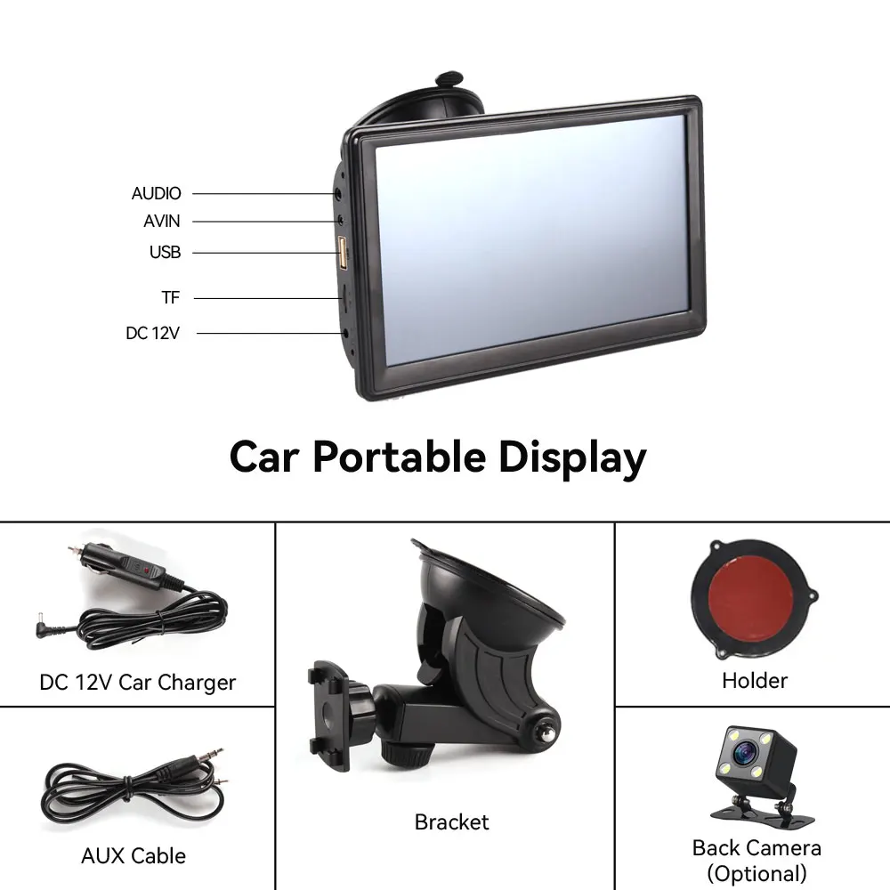 Автомобильная Портативная Беспроводная мультимедийная система CarPlay/Andoid