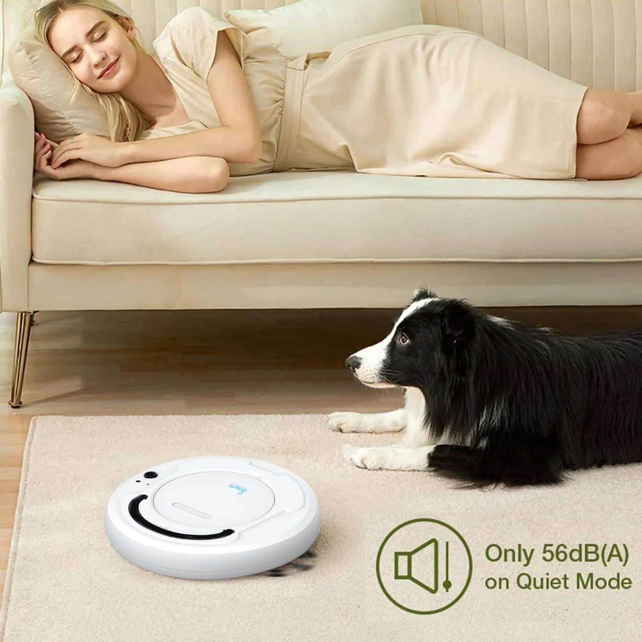 

3-In-1 Multifunctional Auto Smart Robot Floor Cleaner Rechargeable Dry Wet Mop Sweeping Vacuum Cleaner Strong Suction Home Clean