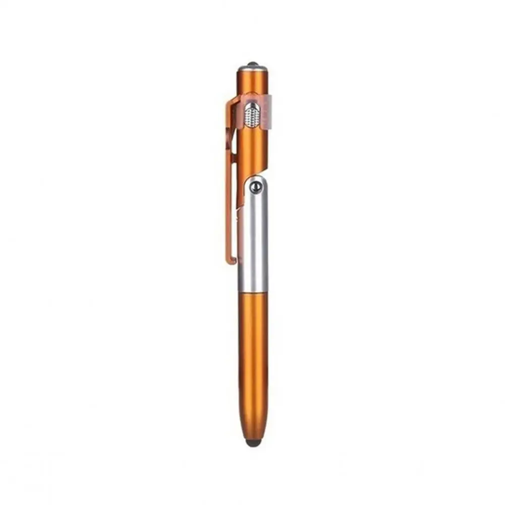 

Multifunctional LED Light Ballpoint Pen Folding For Phone Holder Night Pen Student Homework Pen Stationery School Reading W0U1
