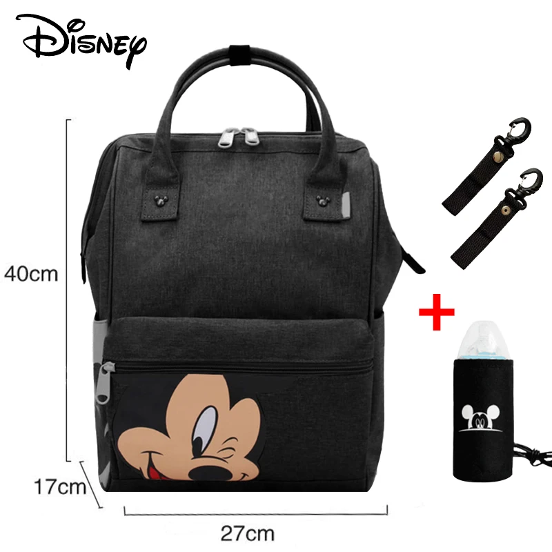 Сумка для подгузников disney, рюкзак, детские сумки для мам, мокрая сумка, модный органайзер для подгузников для мам, органайзер для подгузников с Микки Маусом, дорожная коляска - Цвет: 6