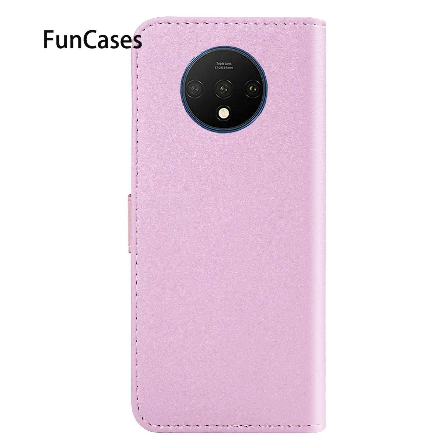 Серая сумка для телефона из искусственной кожи OnePlus 7T милый чехол s пластиковый