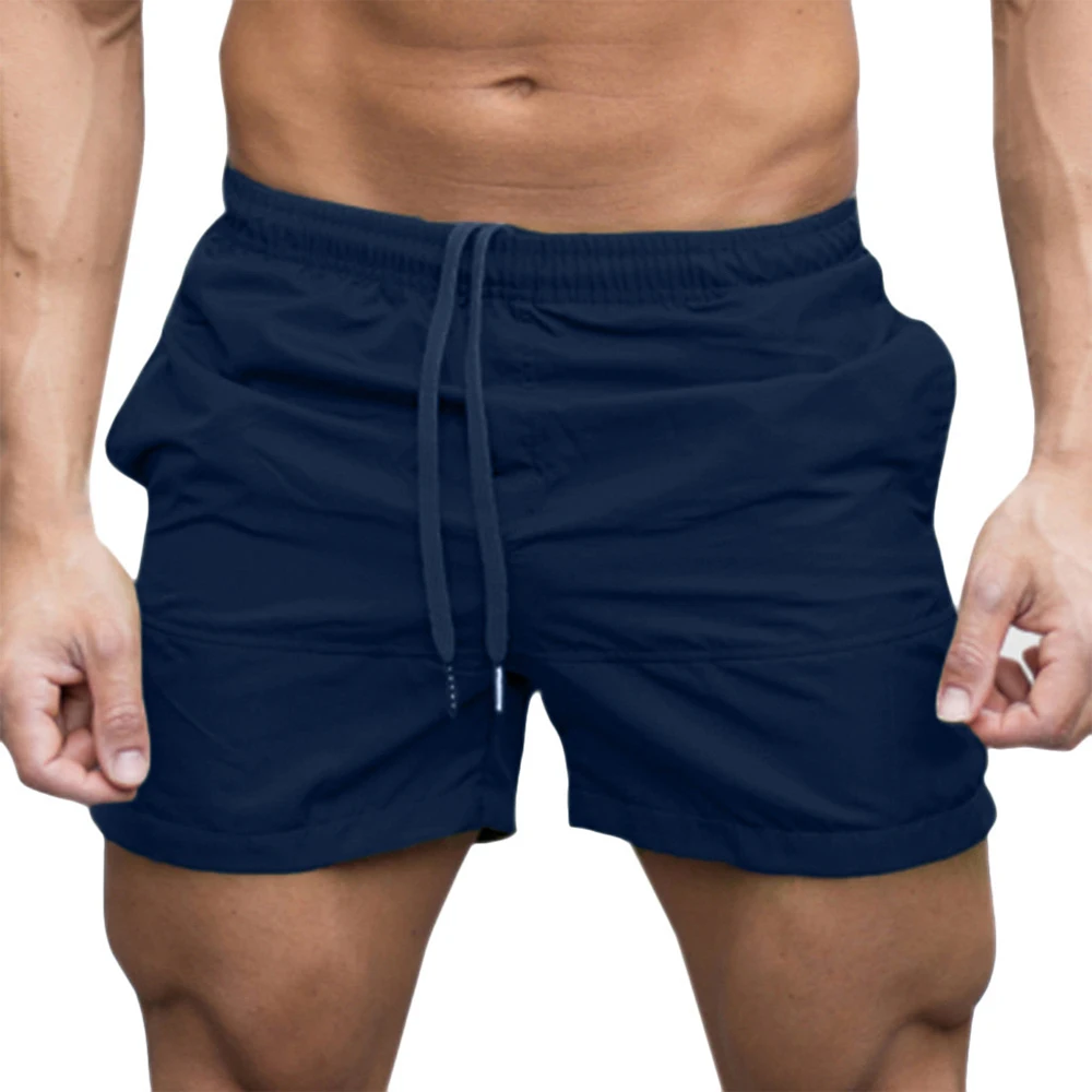 

Men Shorts Summer Solid Color Drawstring Pant Shorts Running Jogging Sports Gym Sweatpants Casual Mens Shorts Plus Size