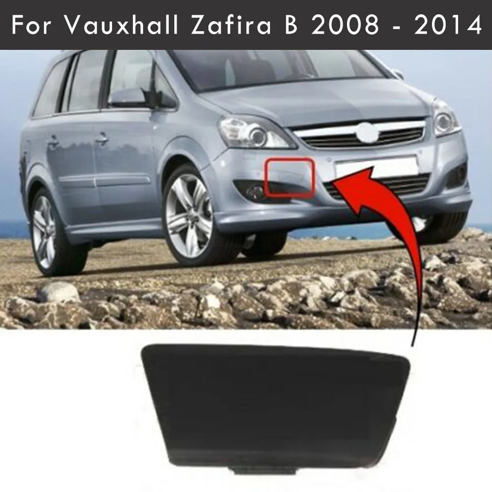 Universal Car front Trailer cover Scratch Protector Front Bumper Towing Eye Cover In Black Primer For Zafira 2008-2014