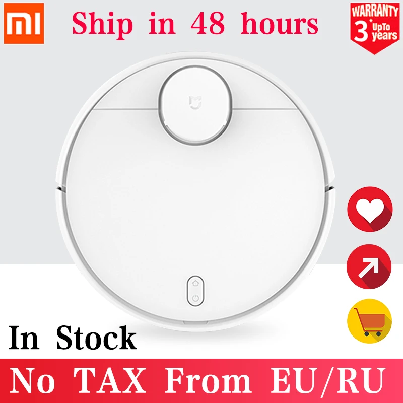 Робот пылесос Xiaomi styj02ym 3 2100 супер всасывающий пылесборник подметание и швабра