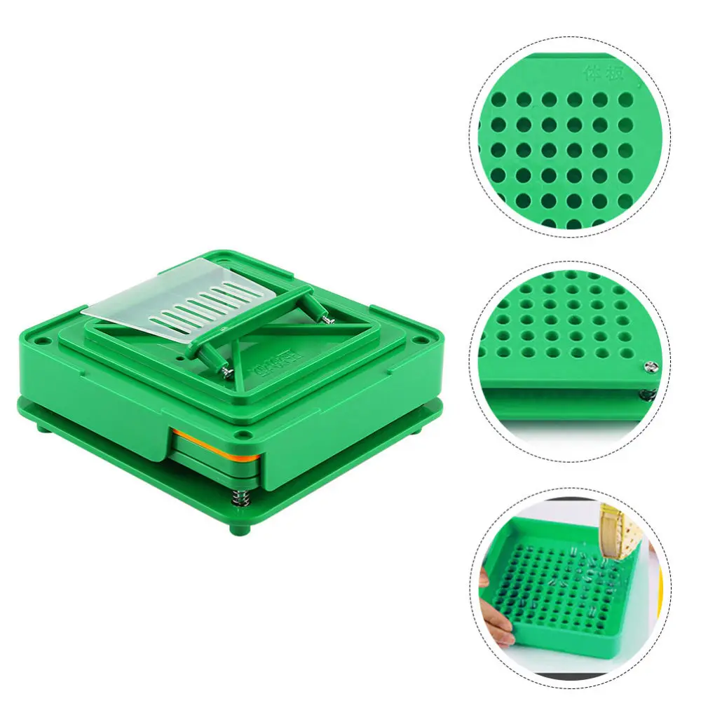 

100 Holes Powder Manual Flate Tool Filling Board Dispenser Capsule Encapsulator