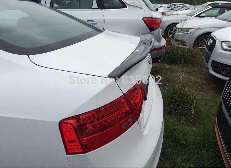 

Carbon fiber CA style A5 coupe back boot lip spoiler wing car rear trunk spoiler wing for Audi A5 coupe 2 doors 08-15