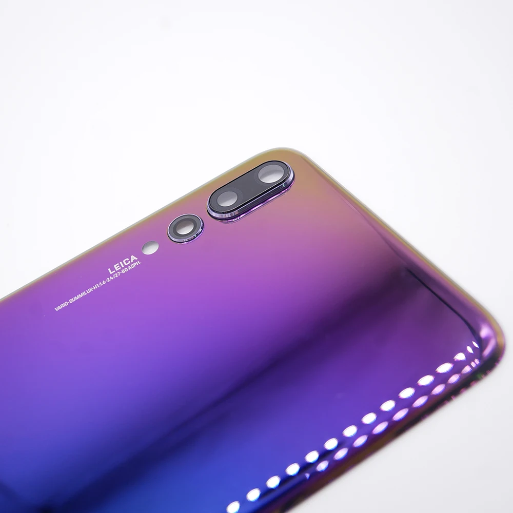 Стеклянный задний корпус для huawei P20 Pro, чехол для батареи, чехол для двери P20 Pro, Запасная часть