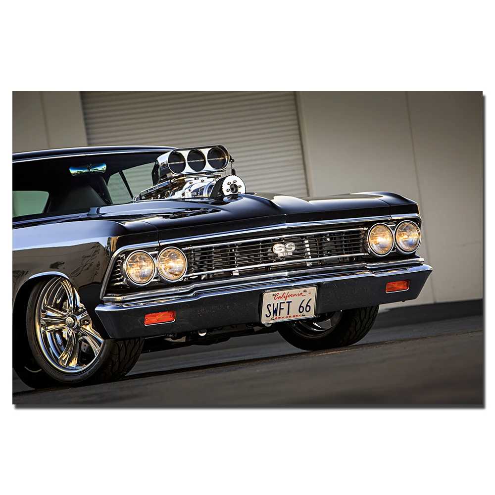 Chevrolet Chevelle классический автомобильный плакат искусство стены картина для