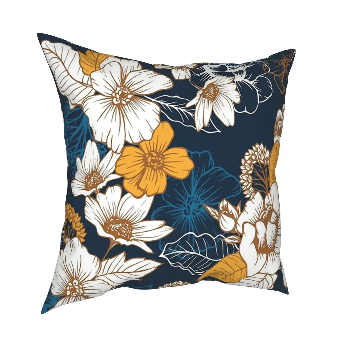 Военно морской флот и золото пиона цветок мультипликационным мотивом Цветочные