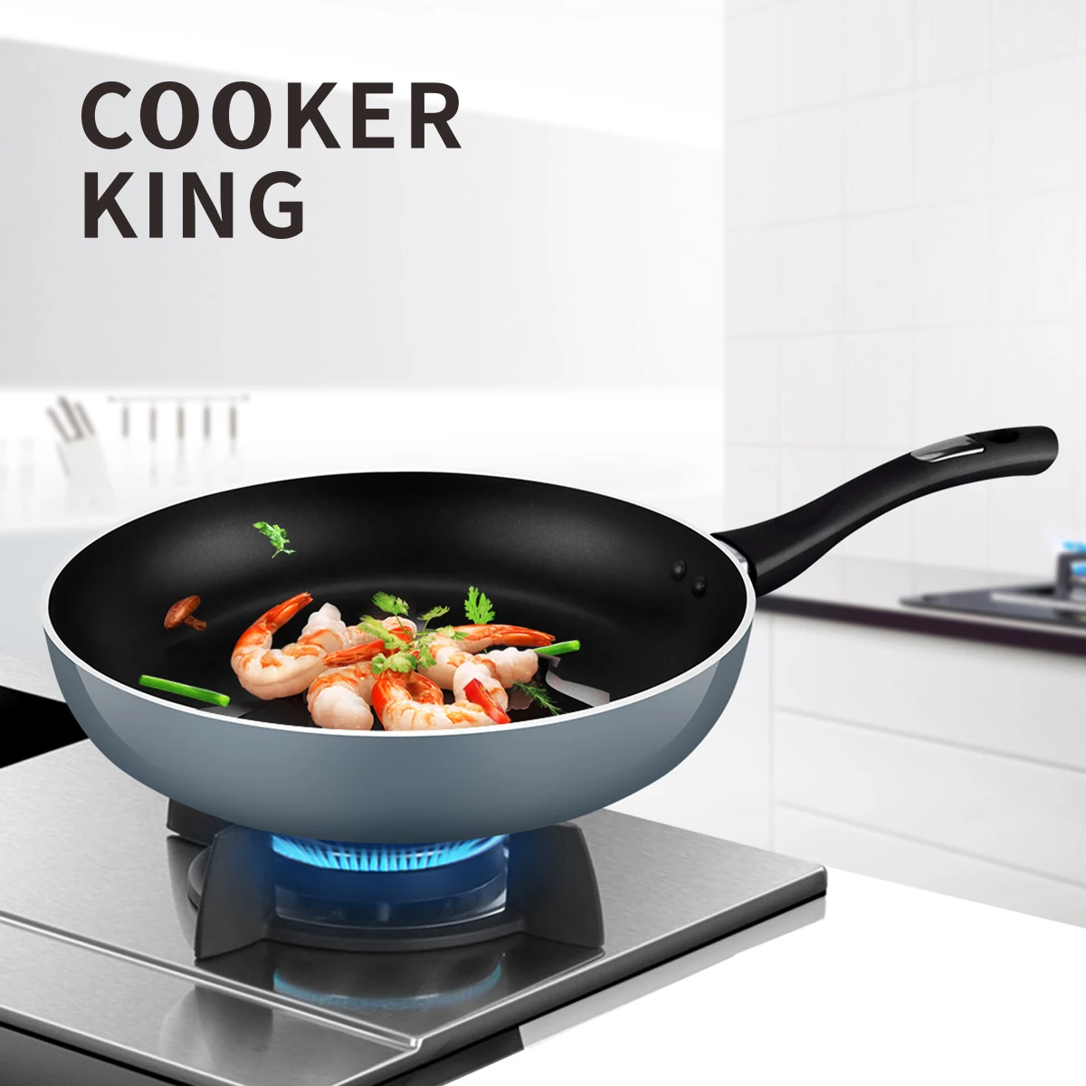 Плита KING Нелипкая сковородка сковорода для омлета яиц костюм индукции