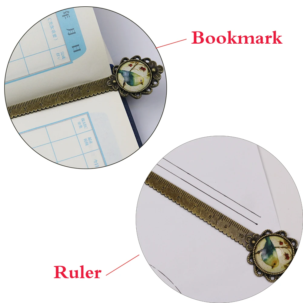 1 шт. винтажная металлическая линейка|Швейные инструменты и аксессуары| |