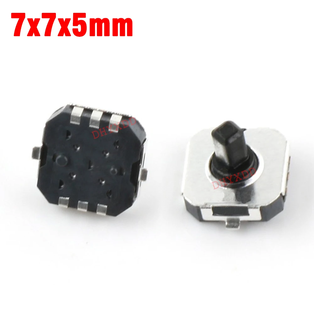

10PCS Japan A-L-P-S SKRHABE010 5 Way Direction SMD tact Switch Push Button Joystick in multi 7x7,7*7*5mm Handy Phone Digital C