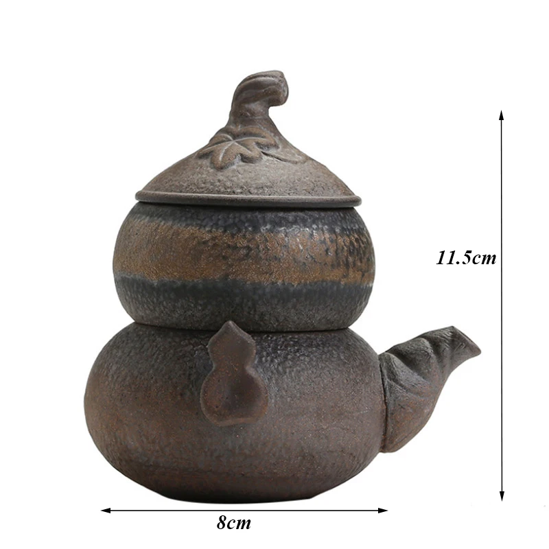 Креативная грубая керамика чайный горшок для тыквы портативная чашка