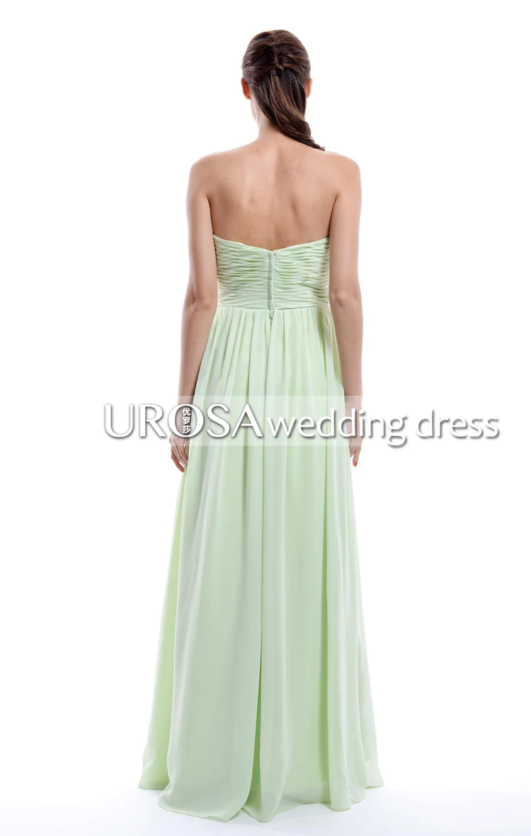 

cheap chiffon 2015 new sweetheart long bridesmaid dresses weddings for woman Sexy party gowns vestidos para festa madrinha