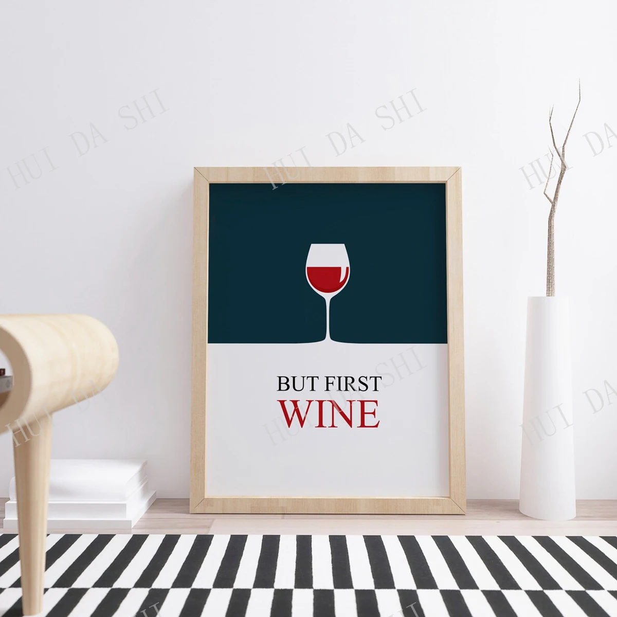 

But first wine, Wine print