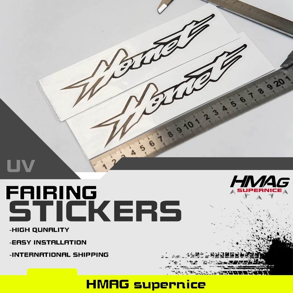 

Motorcycle Fairing Upper Fairing Decals Stickers 3M Sticker 1Pair For HONDA Hornet 600 Hornet600