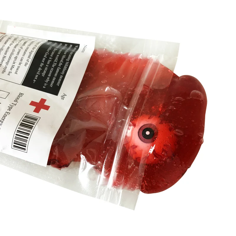 Имитация Крови Мешки Пластилин многоразовый косплей для Хэллоуина вечерние дом
