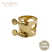 naomi tenor saxophone ligature metal ligature tenor saxophone mouthpiece w double screws for sax mouth piece