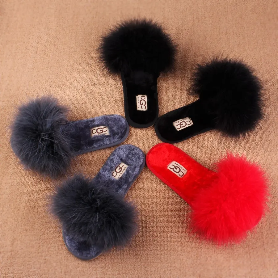 

Women Slippers 2019 New 5 Colors Spring Summer Autumn Winter Home Cotton Plush Slippers Women Indoor\ Floor Shoes