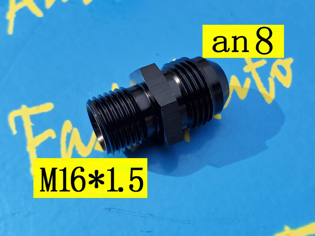 Штекер M16 P1.5 * 1 5 x 16*1 до 8an an8 an 8 Штекерный адаптер фитинг|adapter fitting|an fittings |