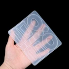 DIY эпоксидная смола изготовление силиконовая Серьга Кулон Ювелирные изделия Форма для литья