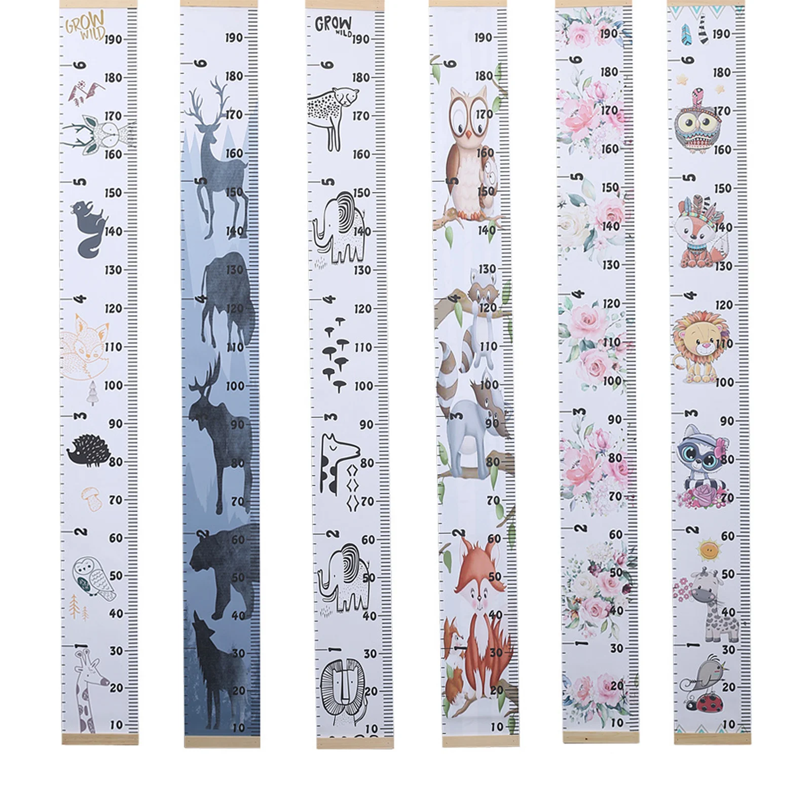 

Nordic DIY Cartoon Height Measure Wall Stickers for Child Room Wall Decal For Kids Nursery Room Growth Chart Decor Wall Art