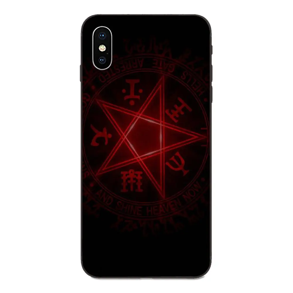 Чехол из ТПУ с рисунком пентаграмма логотипом Hellsing для Xiaomi Mi Mix Max Note 2 2S 3 5X 6 6X 8 9 9T SE